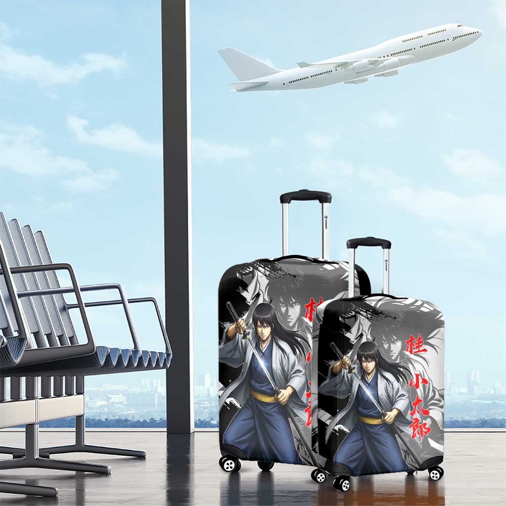 Kotaro Katsura Luggage Cover Traditional Samurai Ink Style