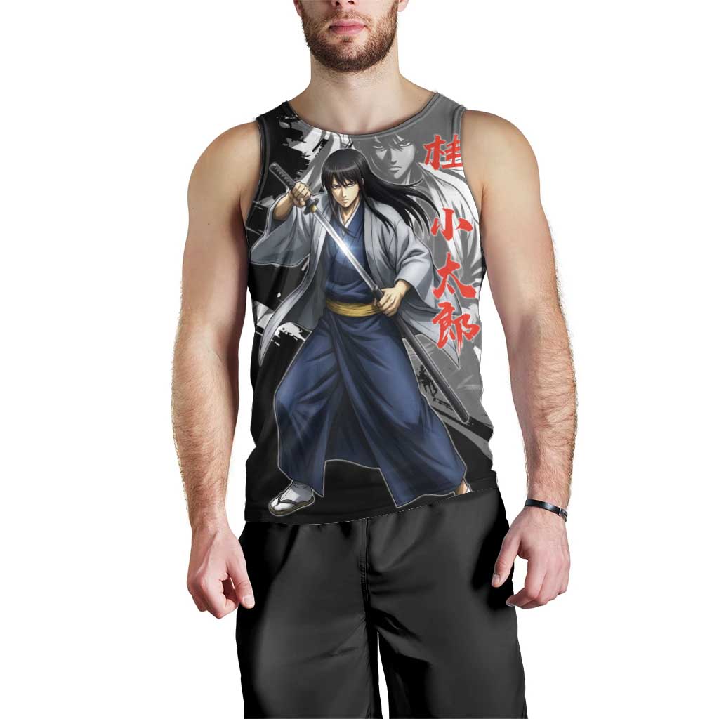 Kotaro Katsura Men Tank Top Traditional Samurai Ink Style