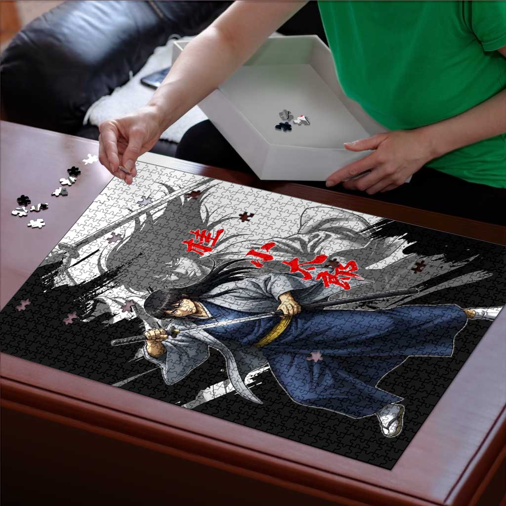 Kotaro Katsura Puzzle Traditional Samurai Ink Style