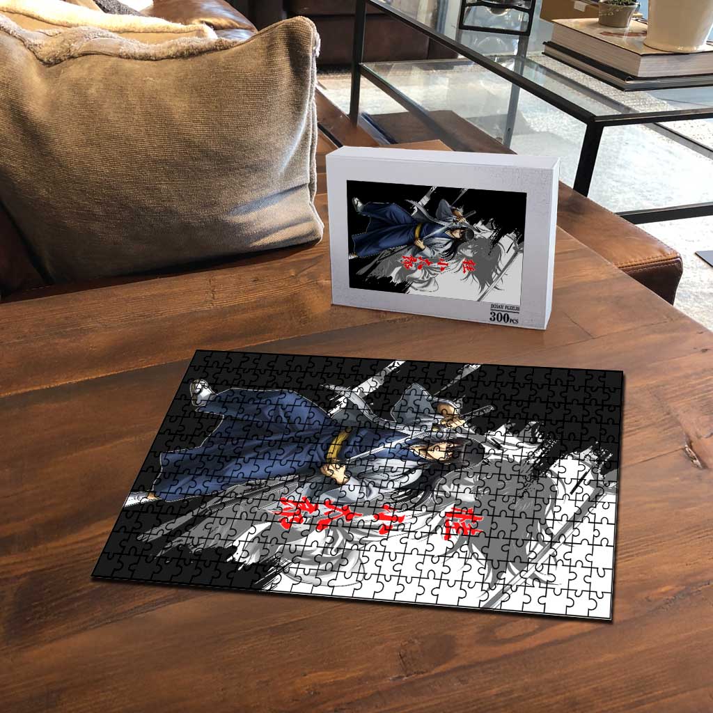 Kotaro Katsura Puzzle Traditional Samurai Ink Style