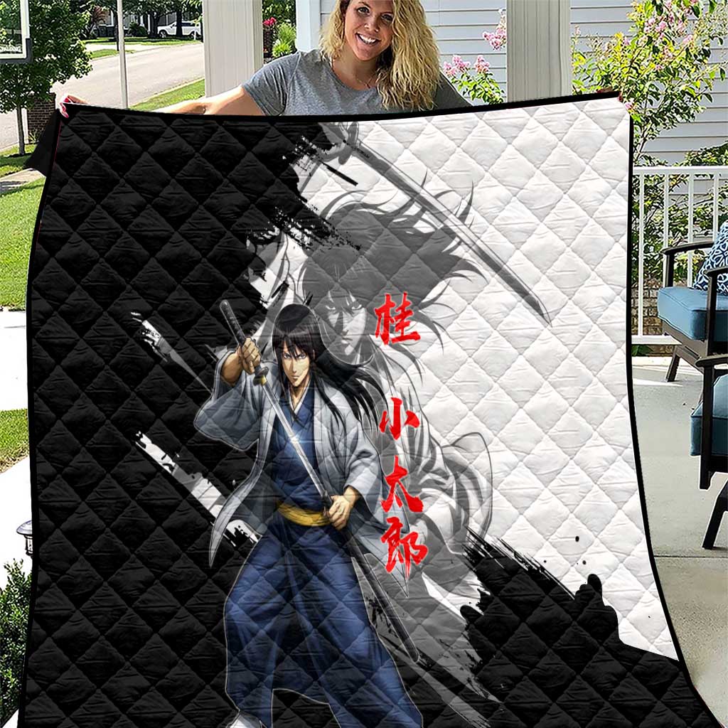 Kotaro Katsura Quilt Traditional Samurai Ink Style