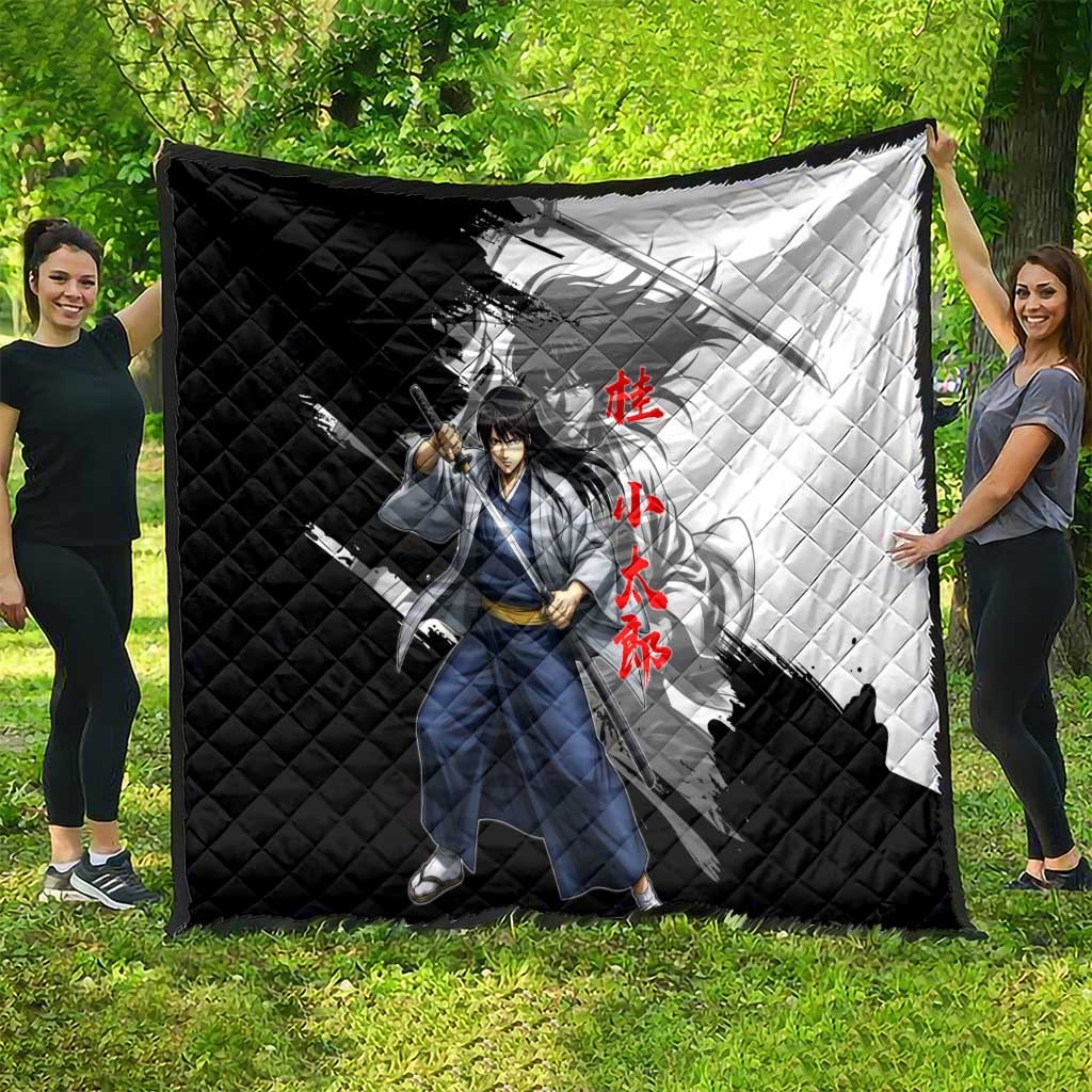 Kotaro Katsura Quilt Traditional Samurai Ink Style