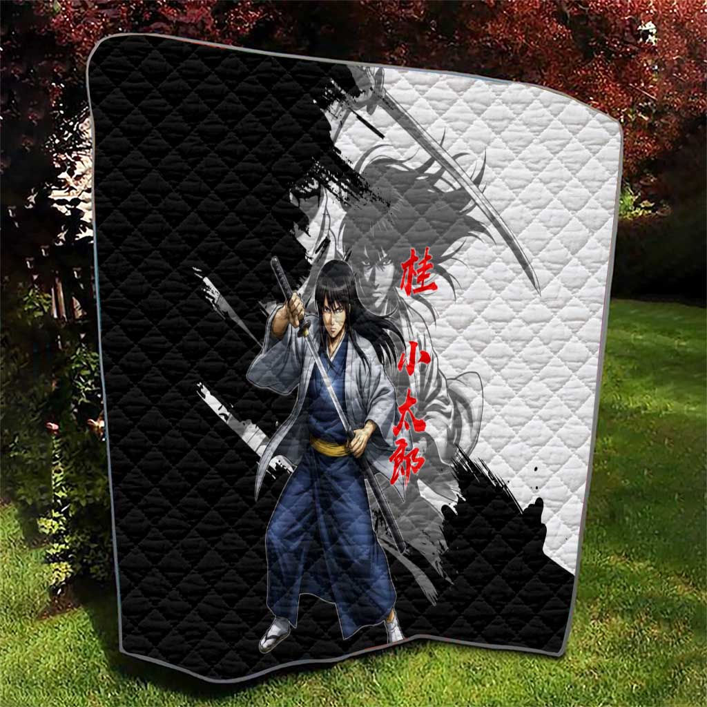 Kotaro Katsura Quilt Traditional Samurai Ink Style