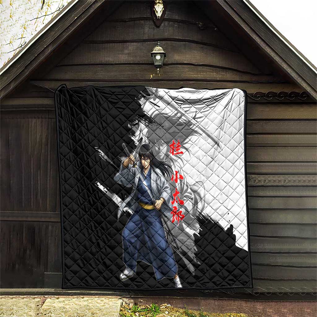 Kotaro Katsura Quilt Traditional Samurai Ink Style
