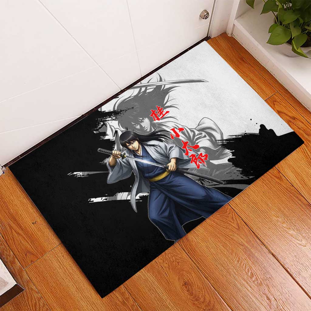 Kotaro Katsura Rubber Doormat Traditional Samurai Ink Style