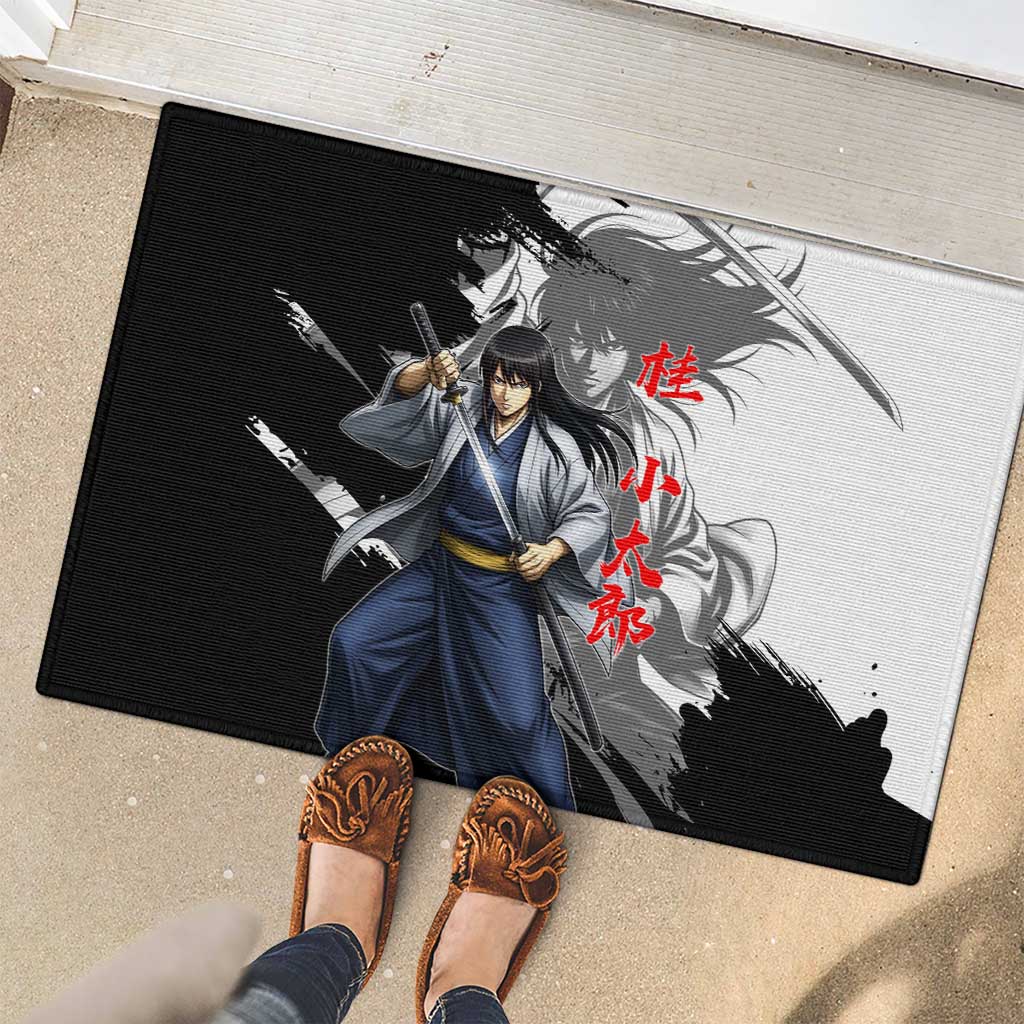 Kotaro Katsura Rubber Doormat Traditional Samurai Ink Style