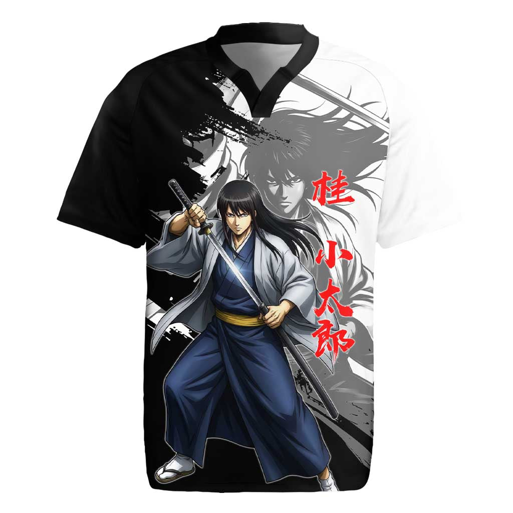 Kotaro Katsura Rugby Jersey Traditional Samurai Ink Style