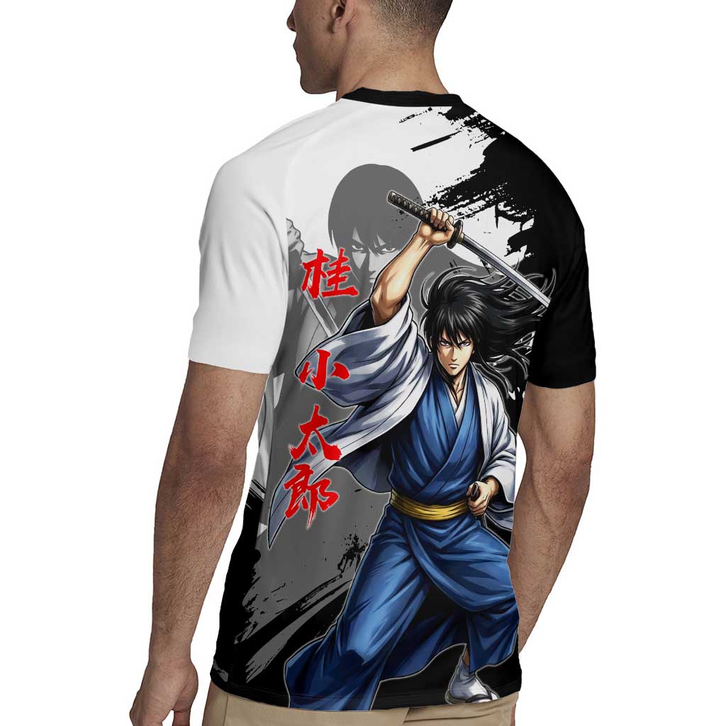 Kotaro Katsura Rugby Jersey Traditional Samurai Ink Style