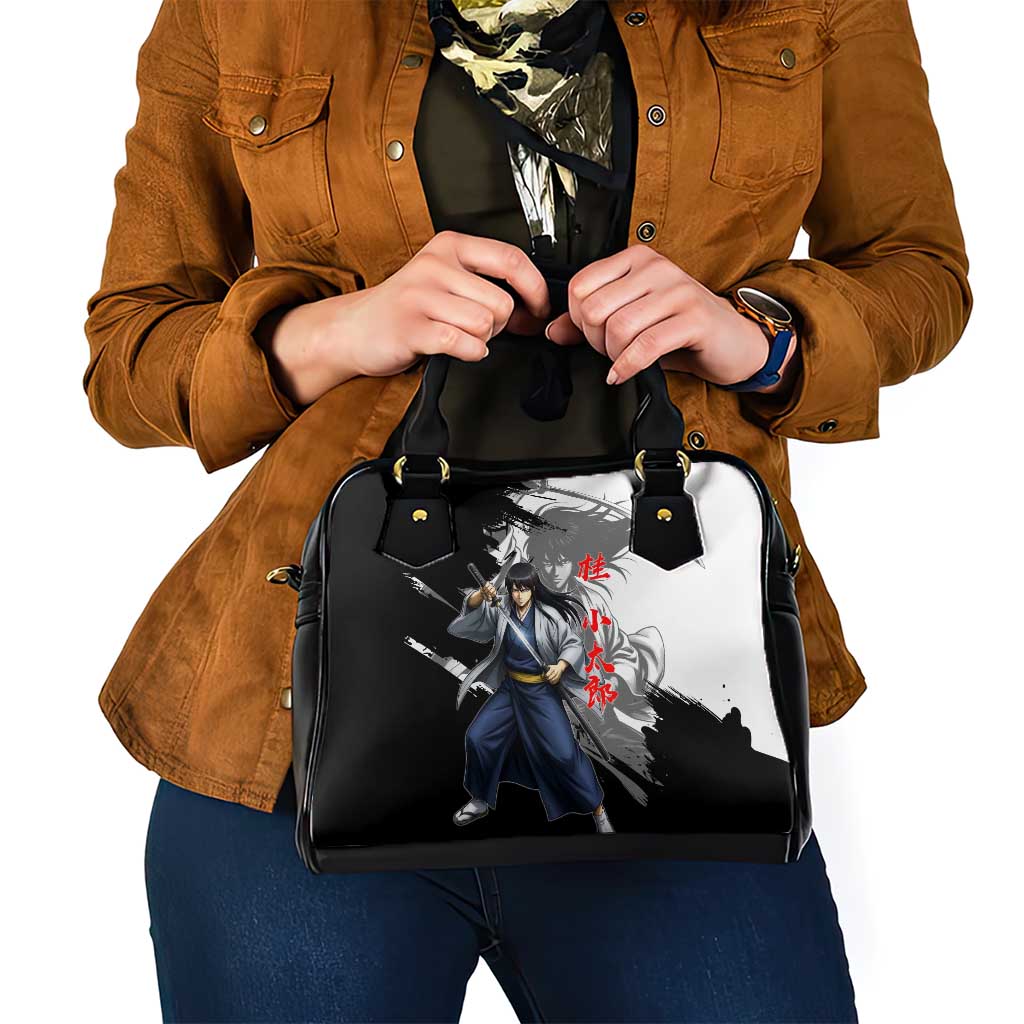 Kotaro Katsura Shoulder Handbag Traditional Samurai Ink Style
