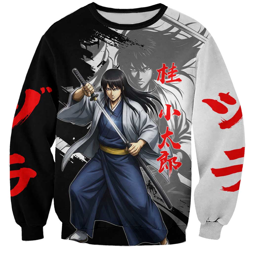 Kotaro Katsura Sweatshirt Traditional Samurai Ink Style