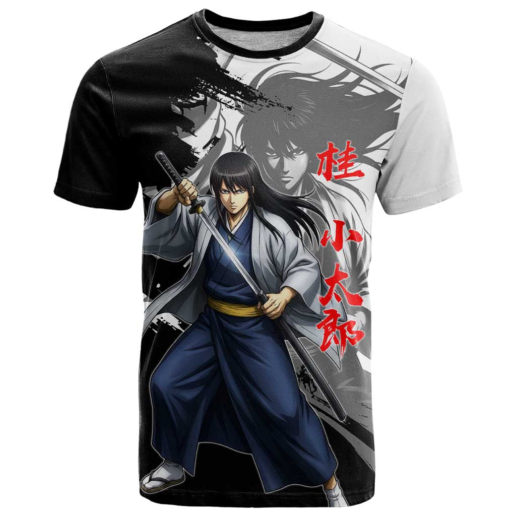 Kotaro Katsura T Shirt Traditional Samurai Ink Style