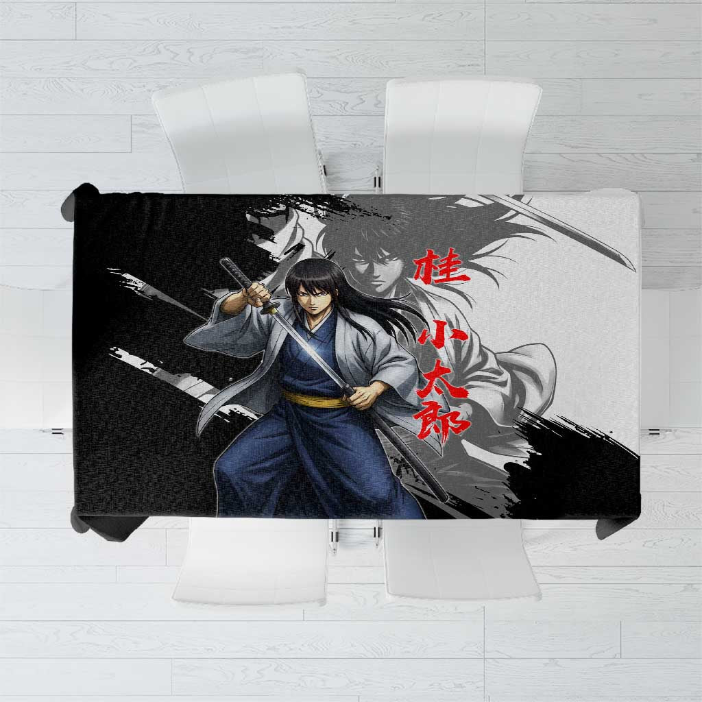 Kotaro Katsura Tablecloth Traditional Samurai Ink Style