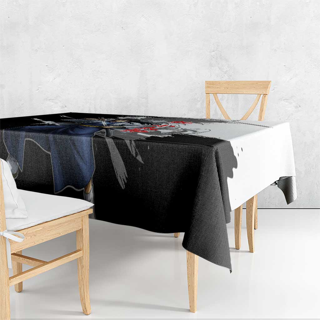 Kotaro Katsura Tablecloth Traditional Samurai Ink Style