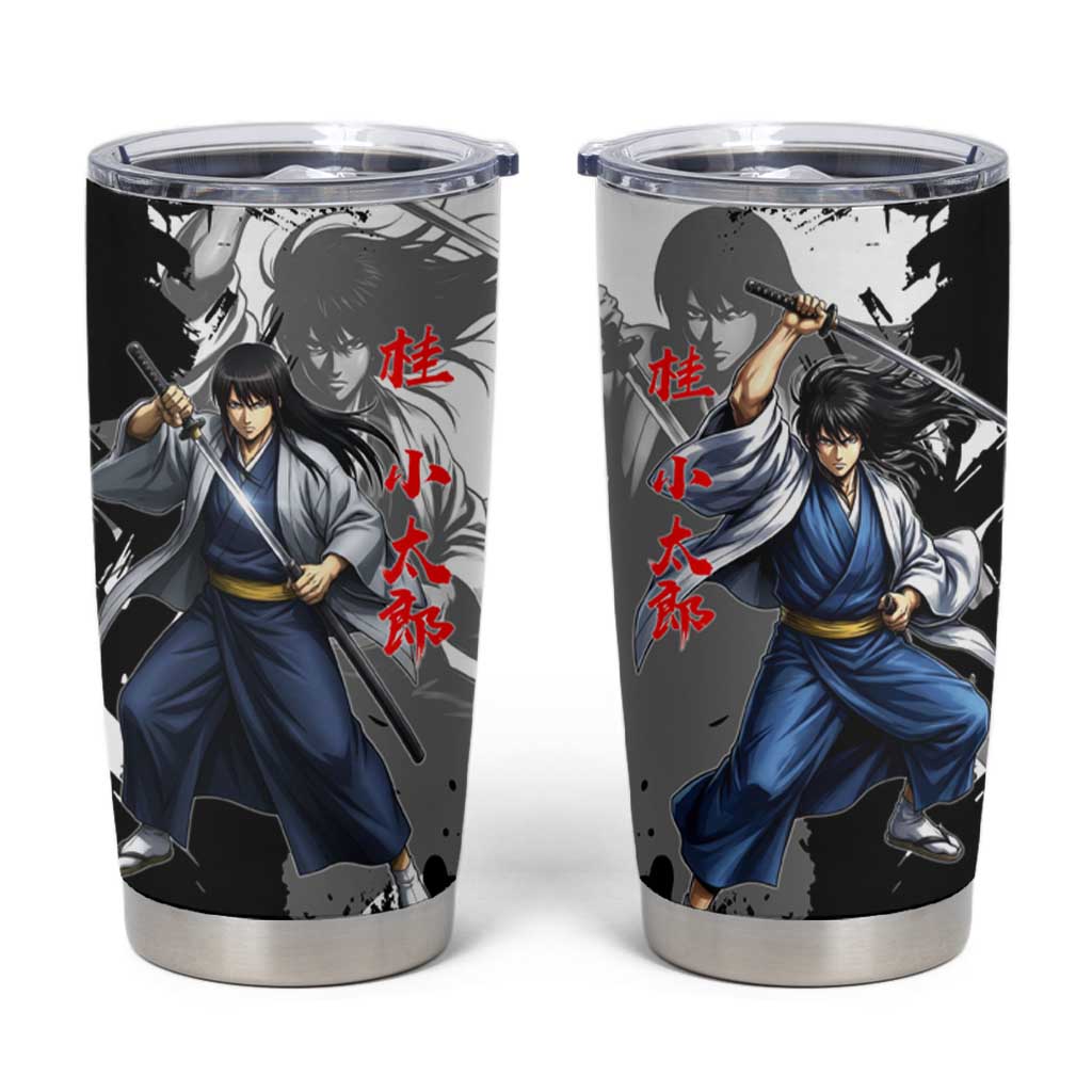 Kotaro Katsura Tumbler Cup Traditional Samurai Ink Style