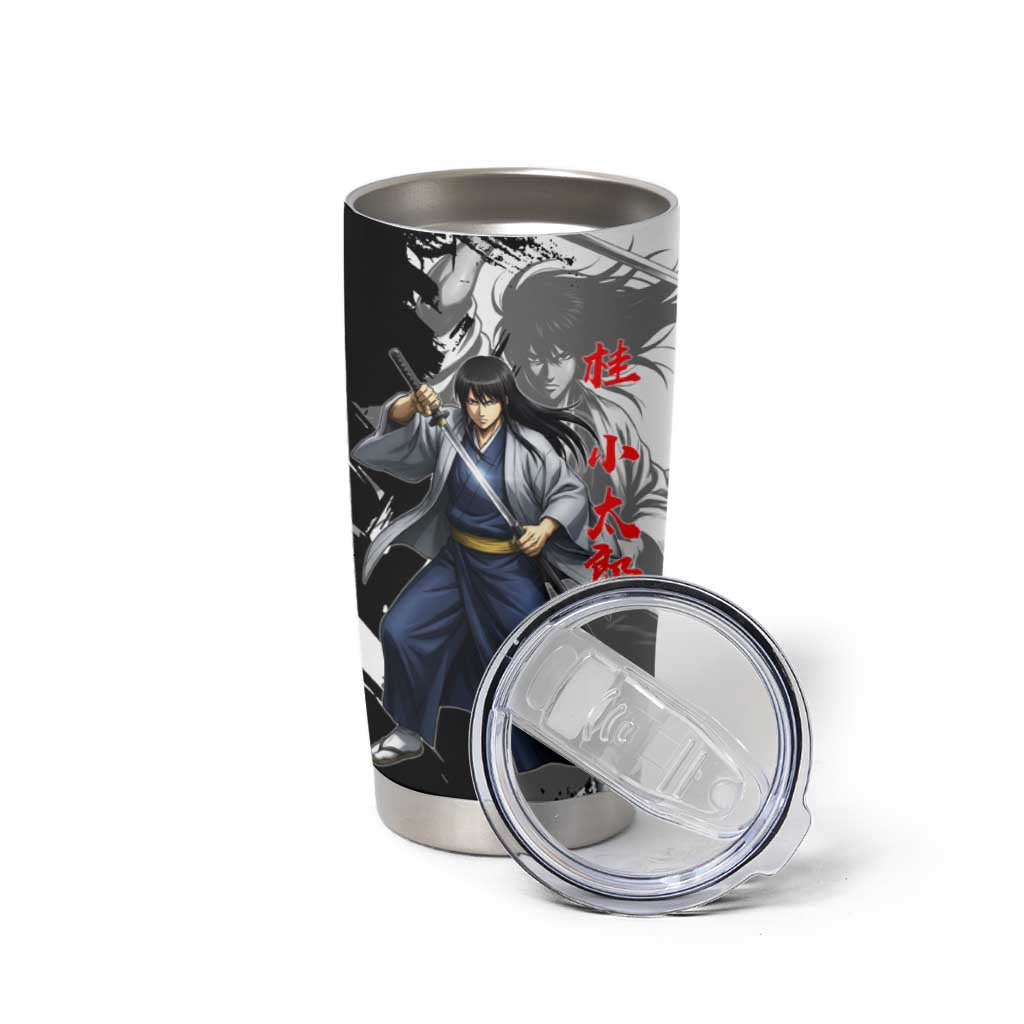Kotaro Katsura Tumbler Cup Traditional Samurai Ink Style