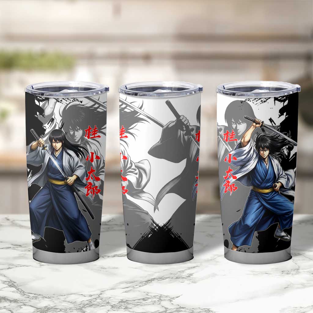 Kotaro Katsura Tumbler Cup Traditional Samurai Ink Style