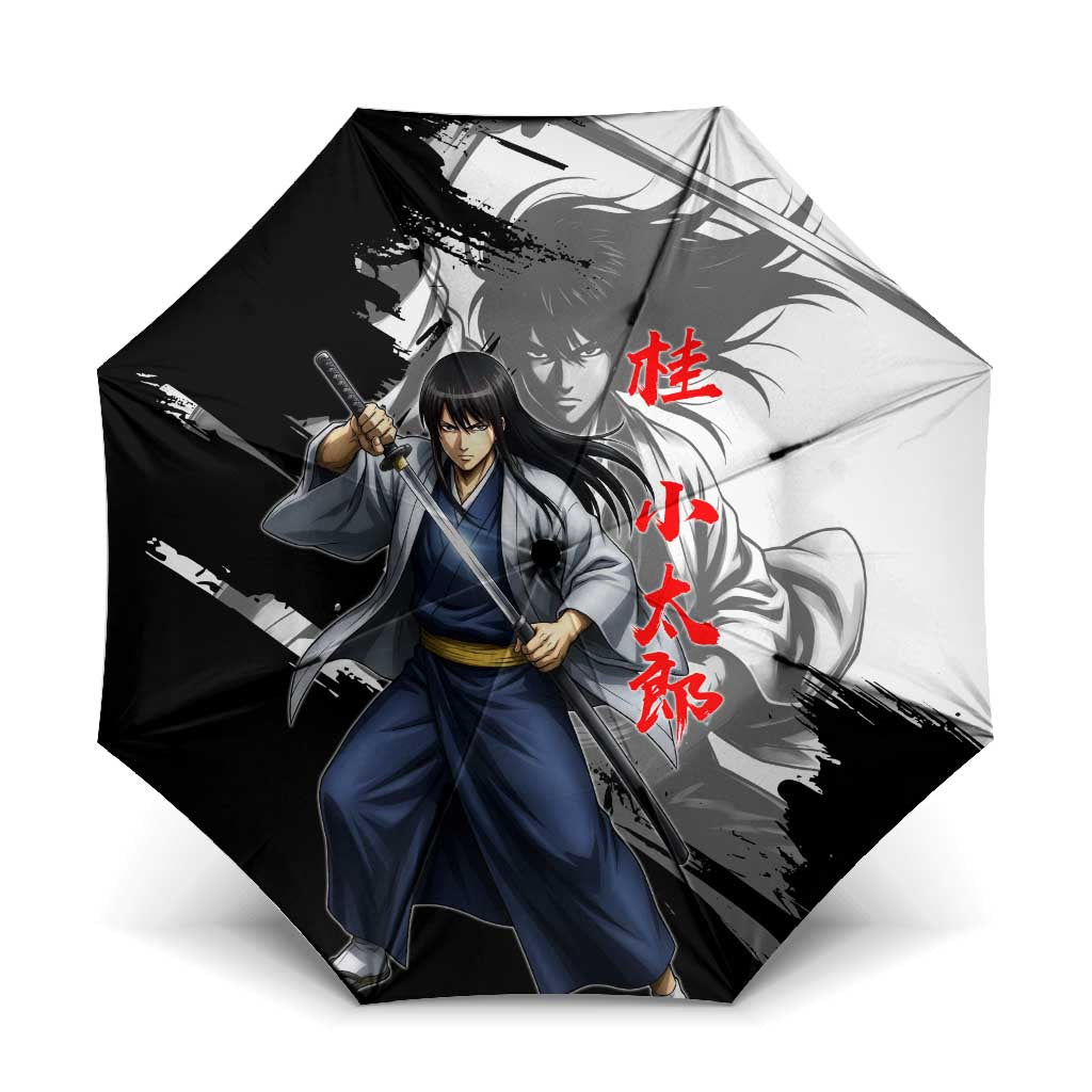 Kotaro Katsura Umbrella Traditional Samurai Ink Style
