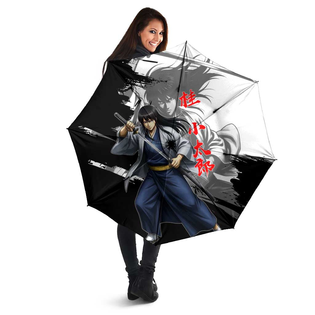 Kotaro Katsura Umbrella Traditional Samurai Ink Style