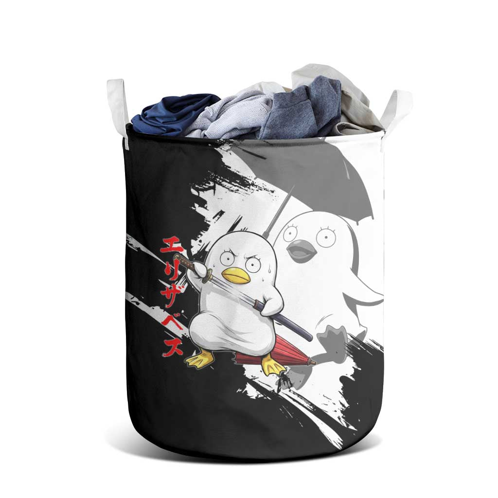 Elizabeth Laundry Basket Comic Parody Ink Splash Style