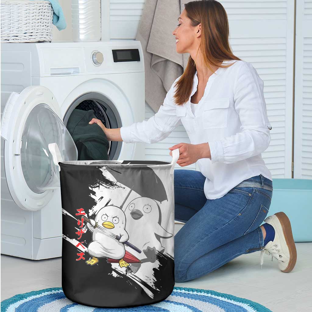 Elizabeth Laundry Basket Comic Parody Ink Splash Style
