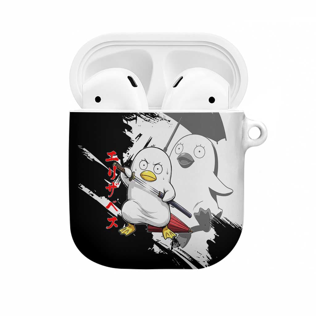 Elizabeth AirPods Case Comic Parody Ink Splash Style
