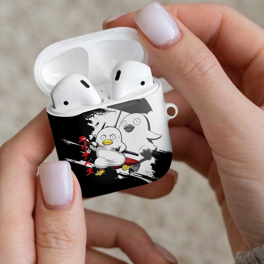 Elizabeth AirPods Case Comic Parody Ink Splash Style