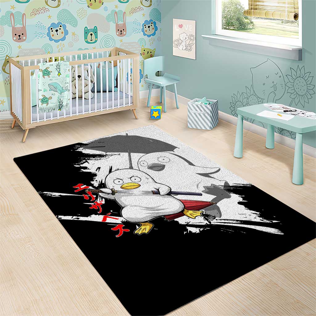 Elizabeth Area Rug Comic Parody Ink Splash Style