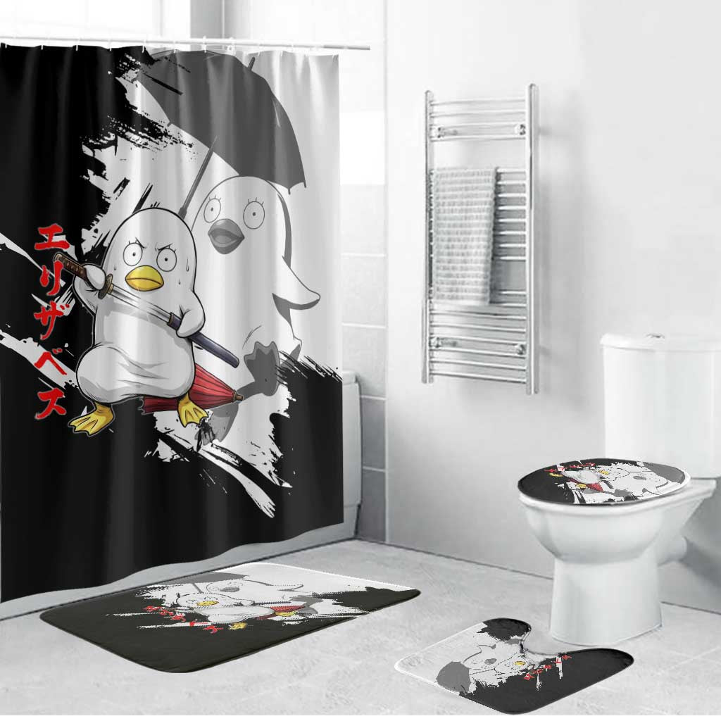 Elizabeth Bathroom Set Comic Parody Ink Splash Style