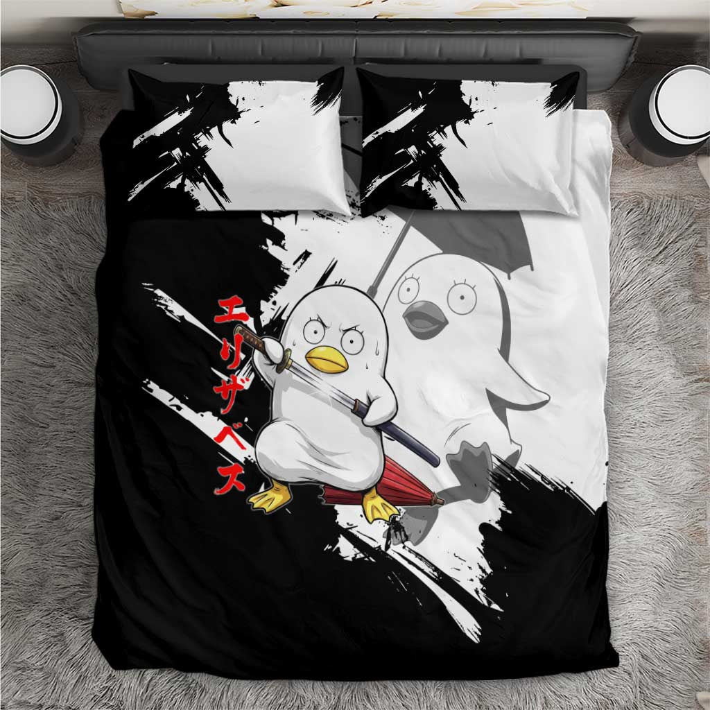 Elizabeth Bedding Set Comic Parody Ink Splash Style