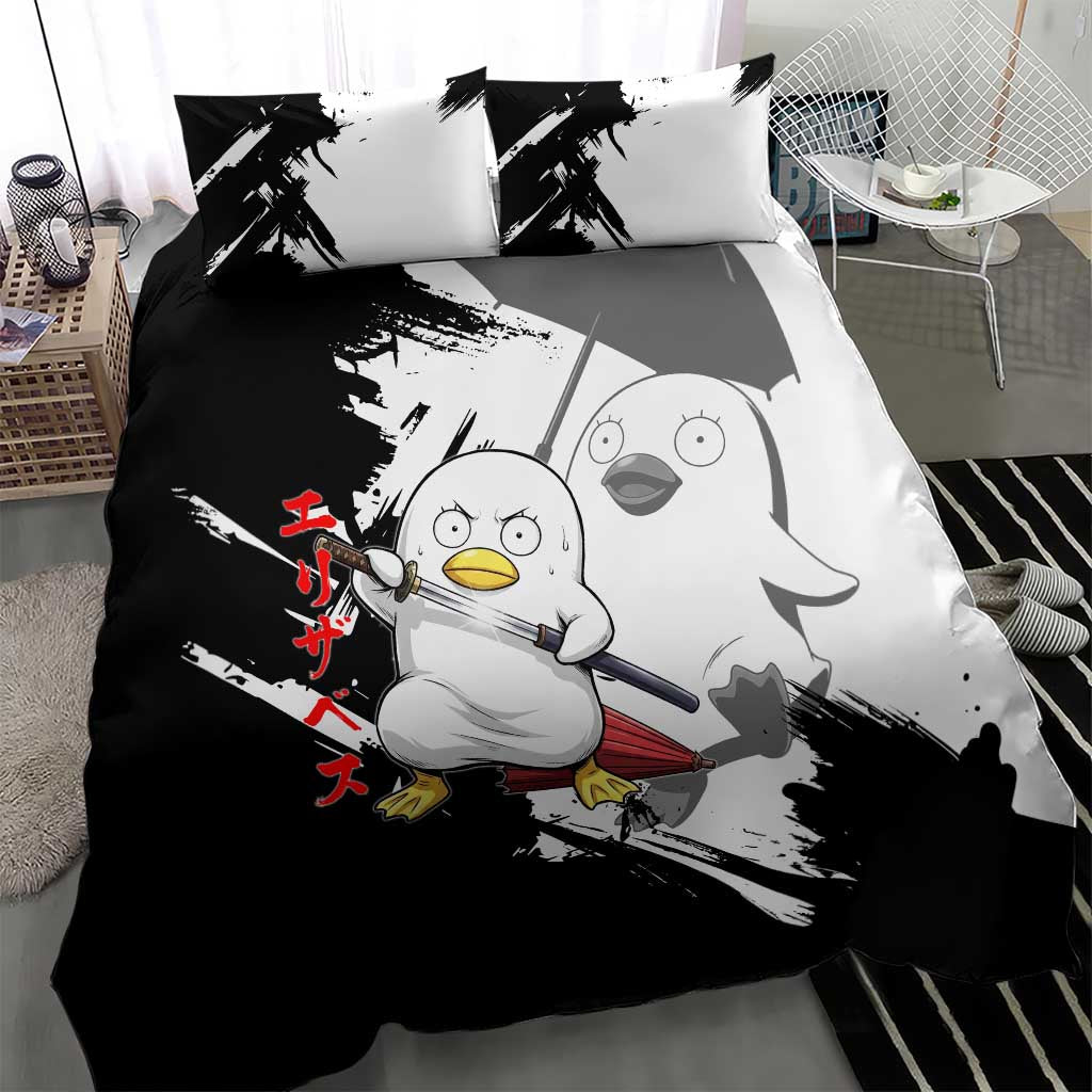 Elizabeth Bedding Set Comic Parody Ink Splash Style
