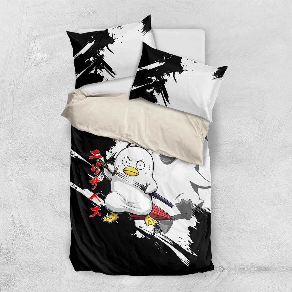 Elizabeth Bedding Set Comic Parody Ink Splash Style