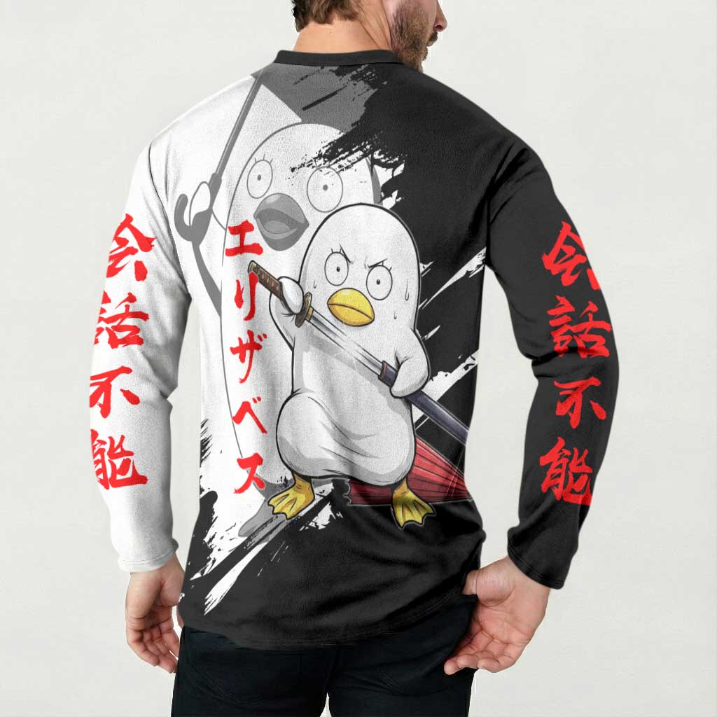 Elizabeth Button Sweatshirt Comic Parody Ink Splash Style