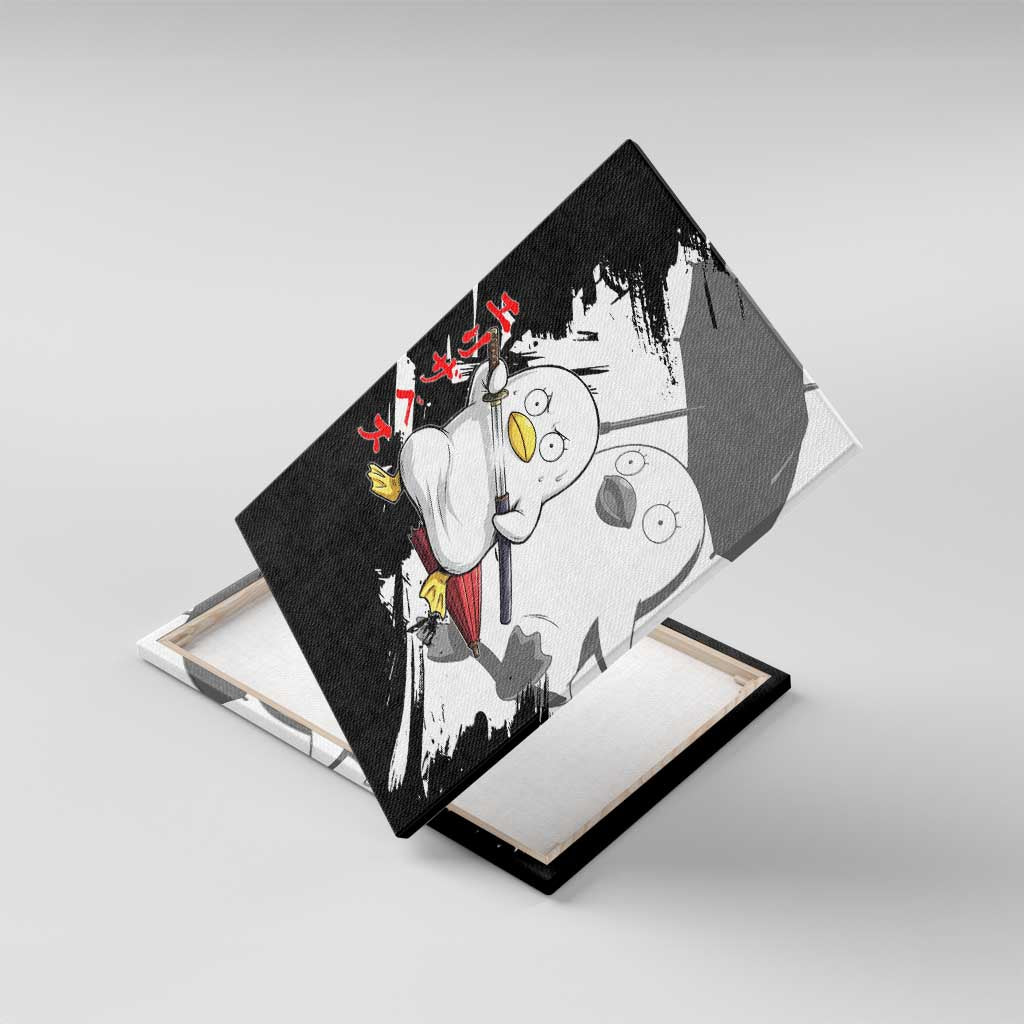 Elizabeth Canvas Wall Art Comic Parody Ink Splash Style