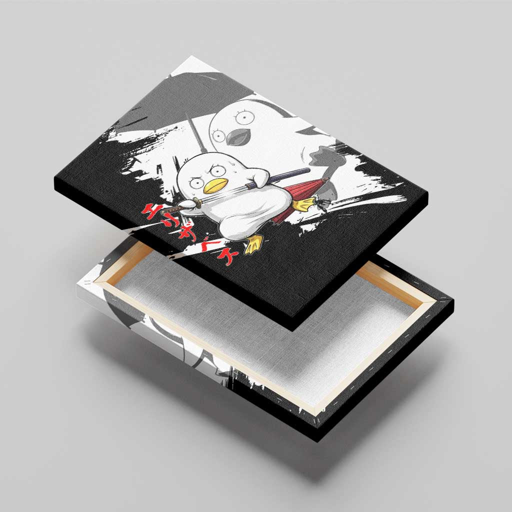 Elizabeth Canvas Wall Art Comic Parody Ink Splash Style
