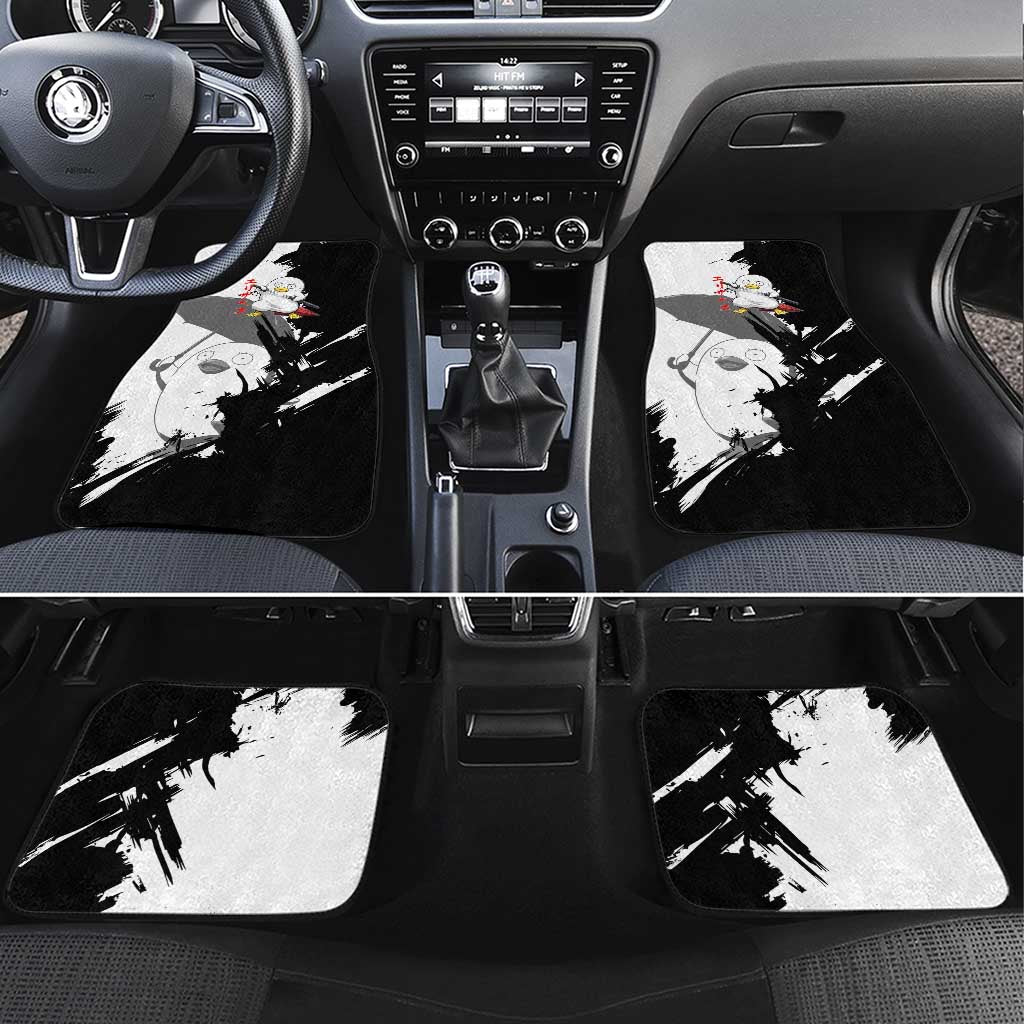 Elizabeth Car Mats Comic Parody Ink Splash Style