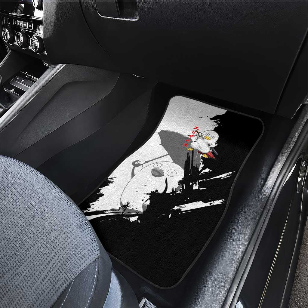 Elizabeth Car Mats Comic Parody Ink Splash Style