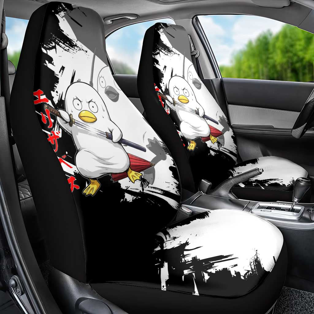 Elizabeth Car Seat Cover Comic Parody Ink Splash Style