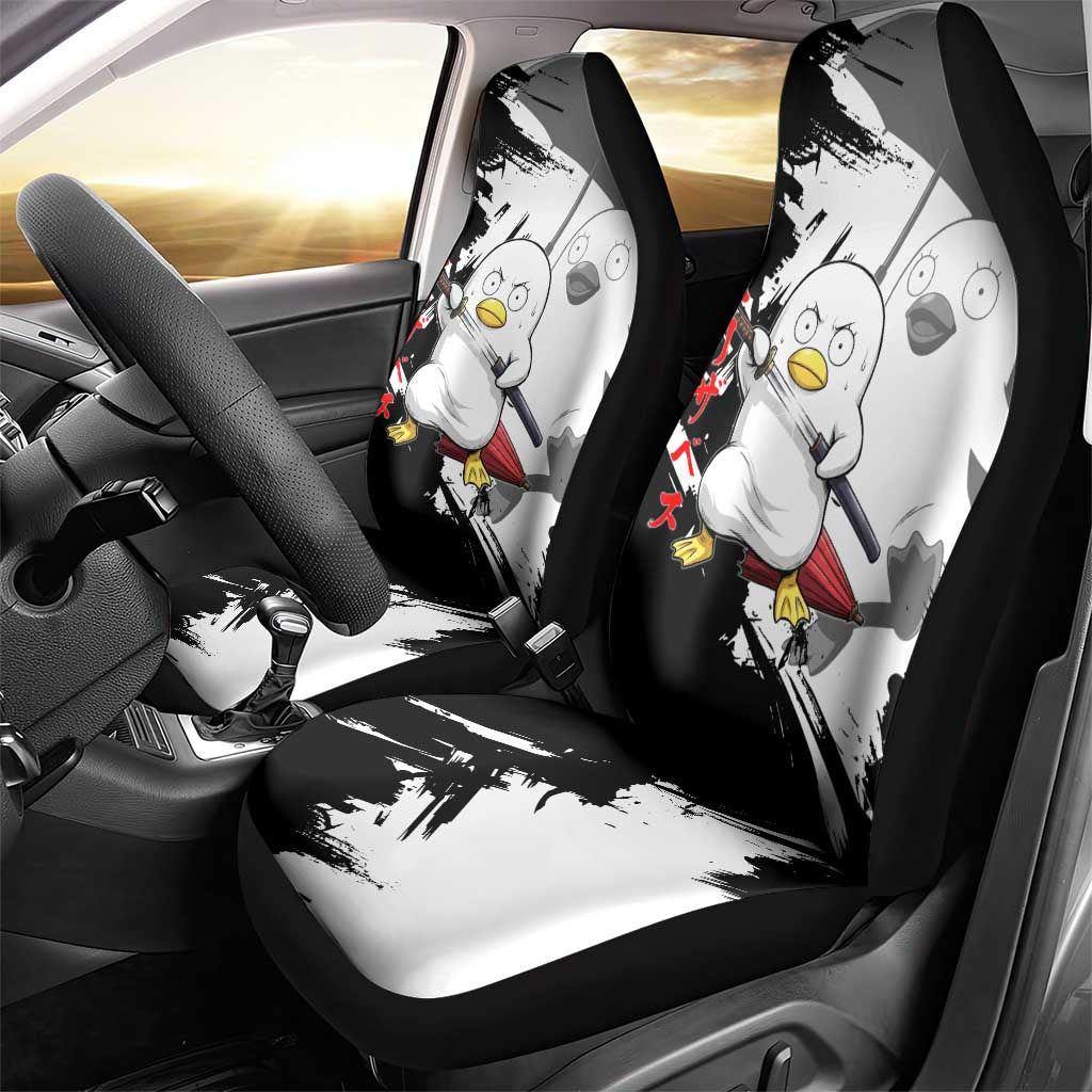 Elizabeth Car Seat Cover Comic Parody Ink Splash Style