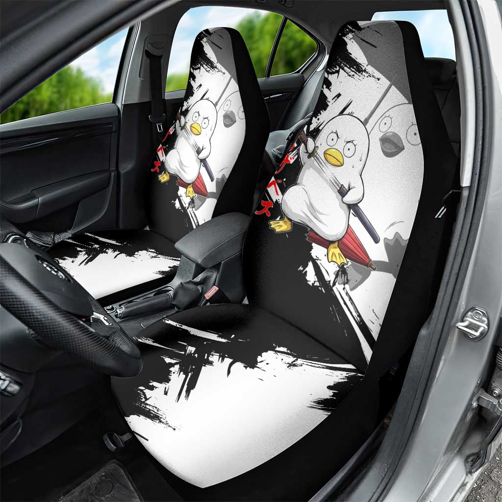 Elizabeth Car Seat Cover Comic Parody Ink Splash Style