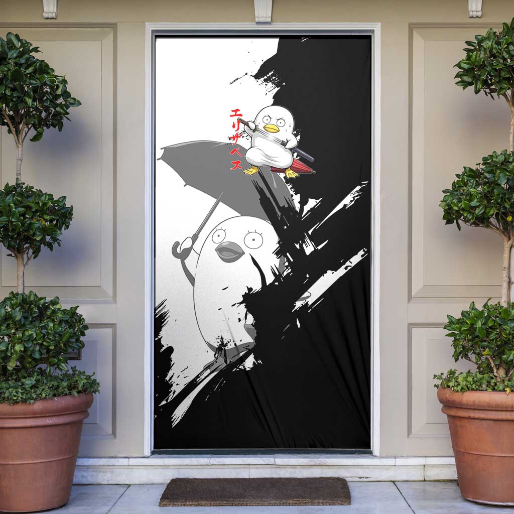 Elizabeth Door Cover Comic Parody Ink Splash Style