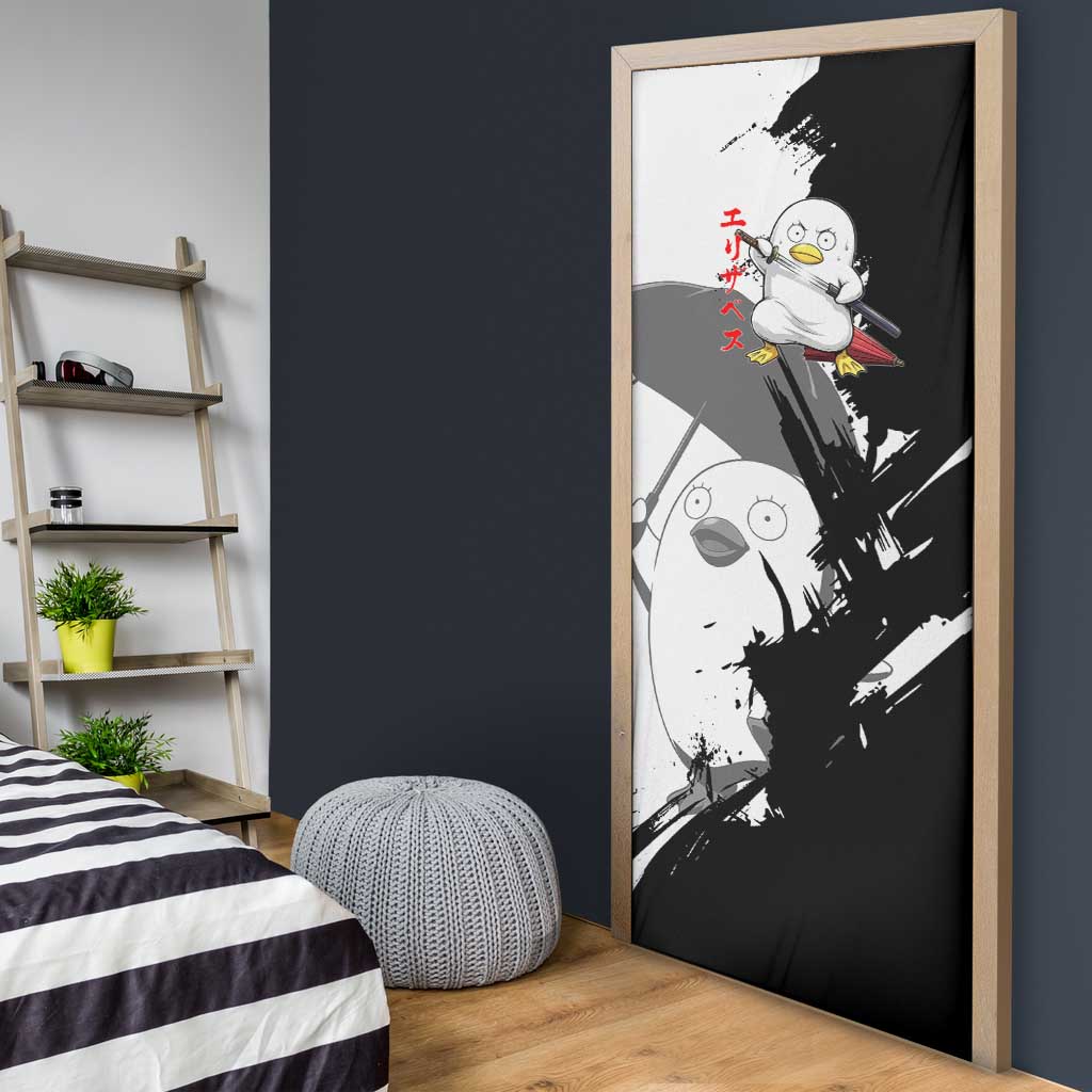 Elizabeth Door Cover Comic Parody Ink Splash Style