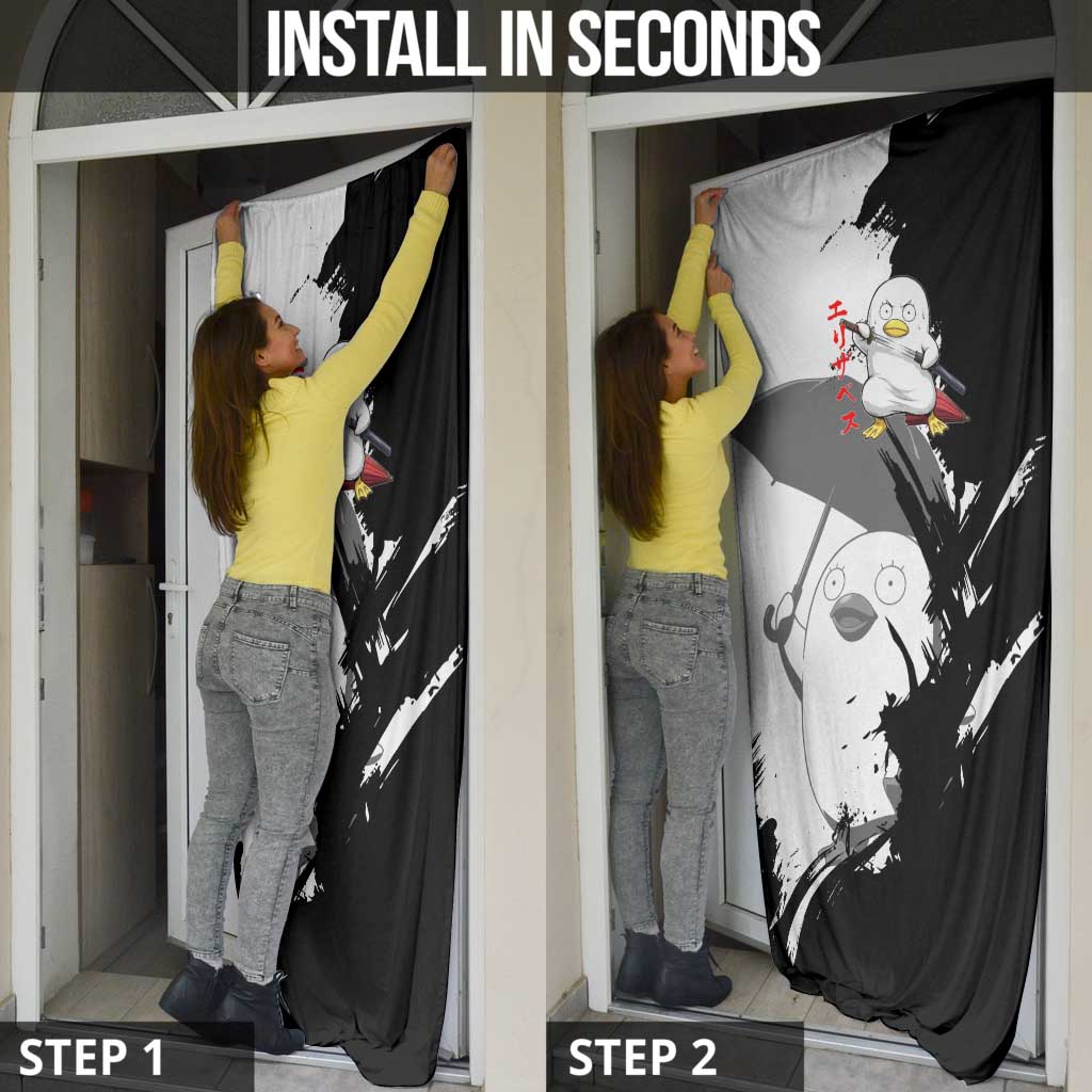 Elizabeth Door Cover Comic Parody Ink Splash Style