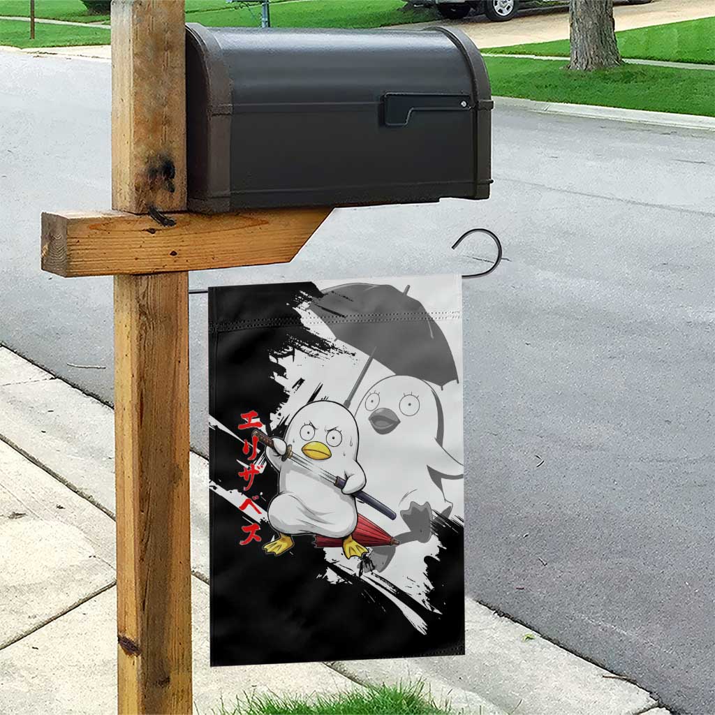 Elizabeth Garden Flag Comic Parody Ink Splash Style
