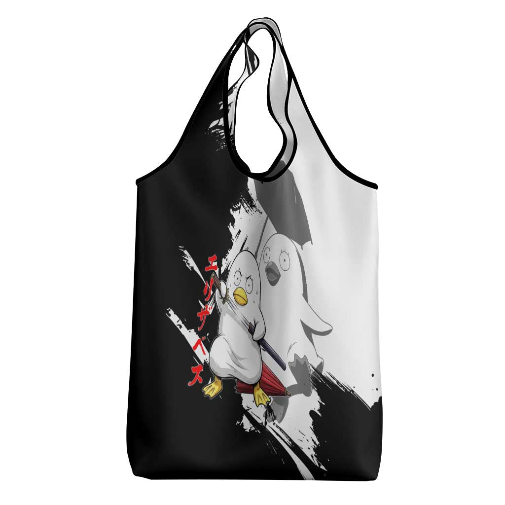 Elizabeth Grocery Bag Comic Parody Ink Splash Style