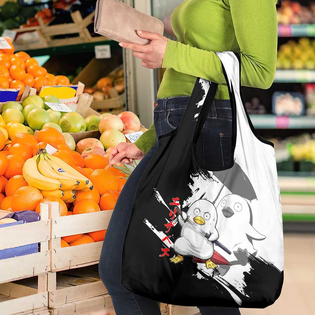 Elizabeth Grocery Bag Comic Parody Ink Splash Style