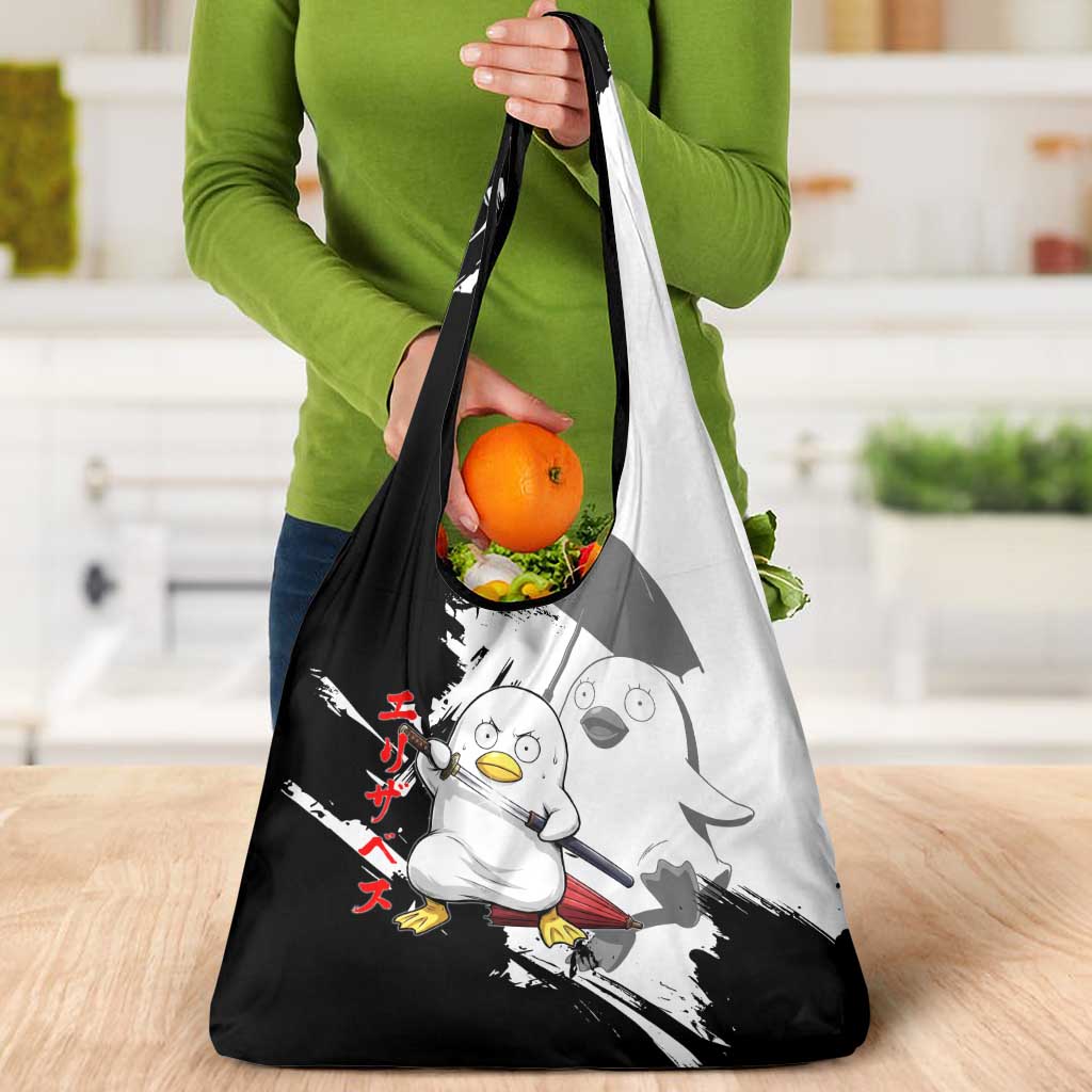 Elizabeth Grocery Bag Comic Parody Ink Splash Style