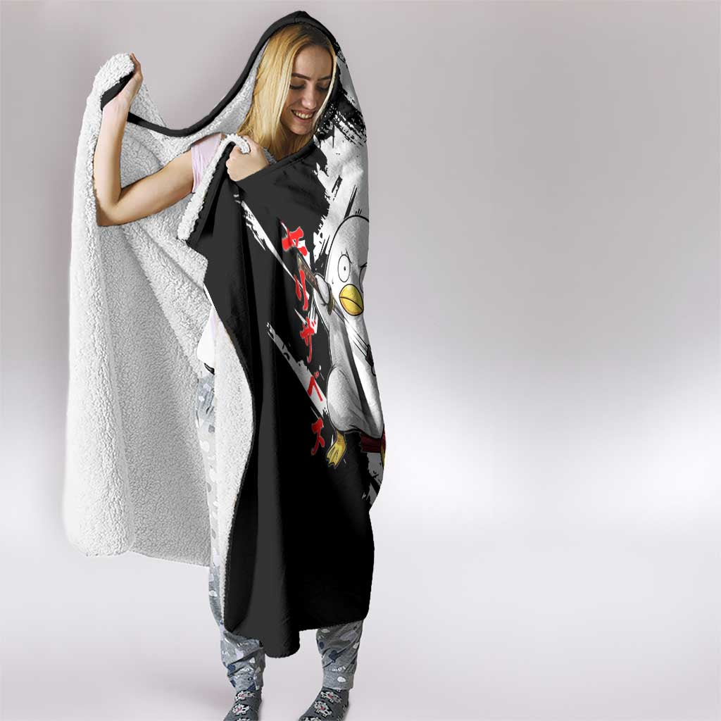 Elizabeth Hooded Blanket Comic Parody Ink Splash Style