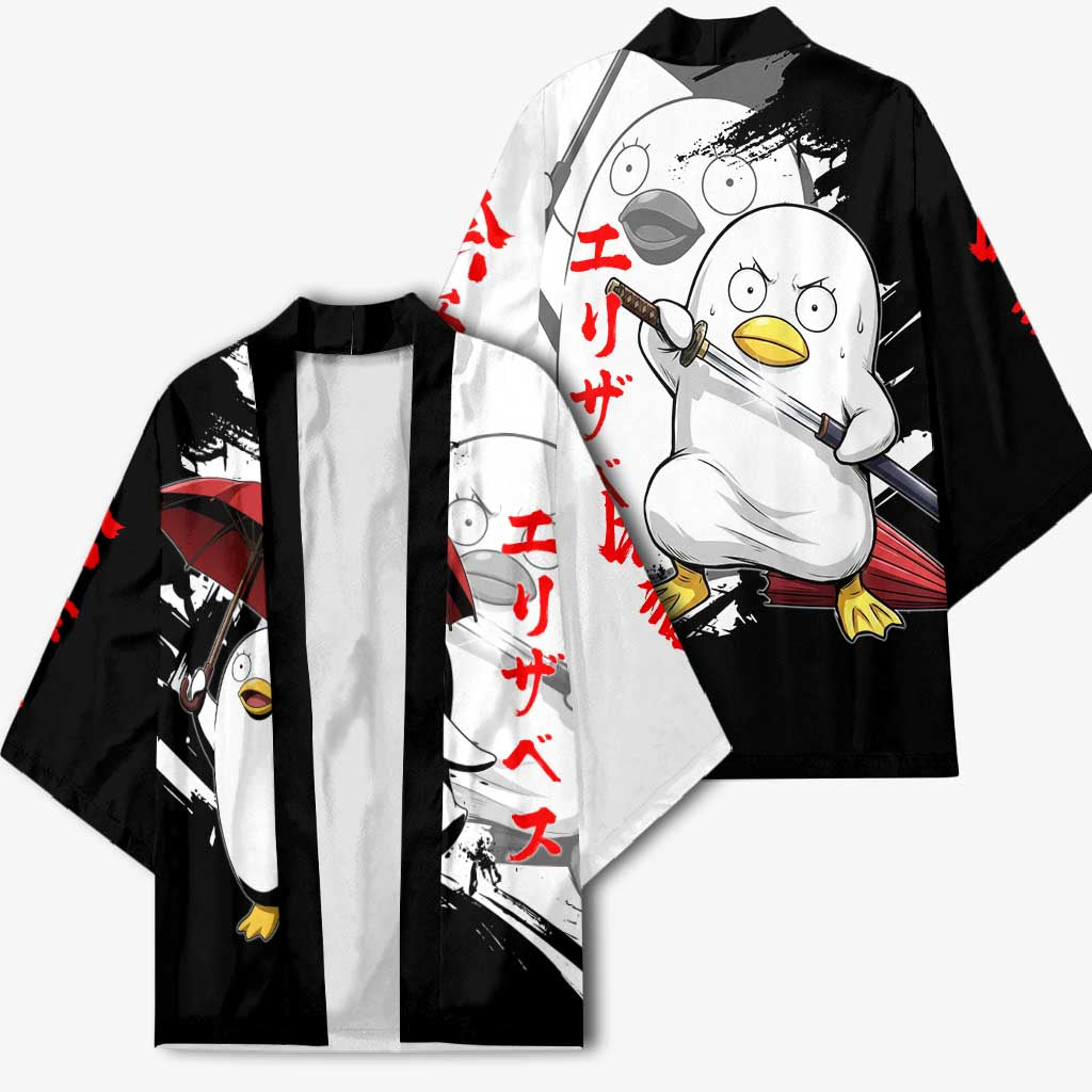 Elizabeth Kimono Comic Parody Ink Splash Style
