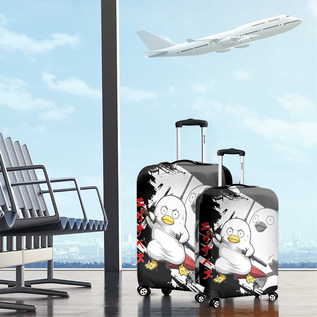 Elizabeth Luggage Cover Comic Parody Ink Splash Style