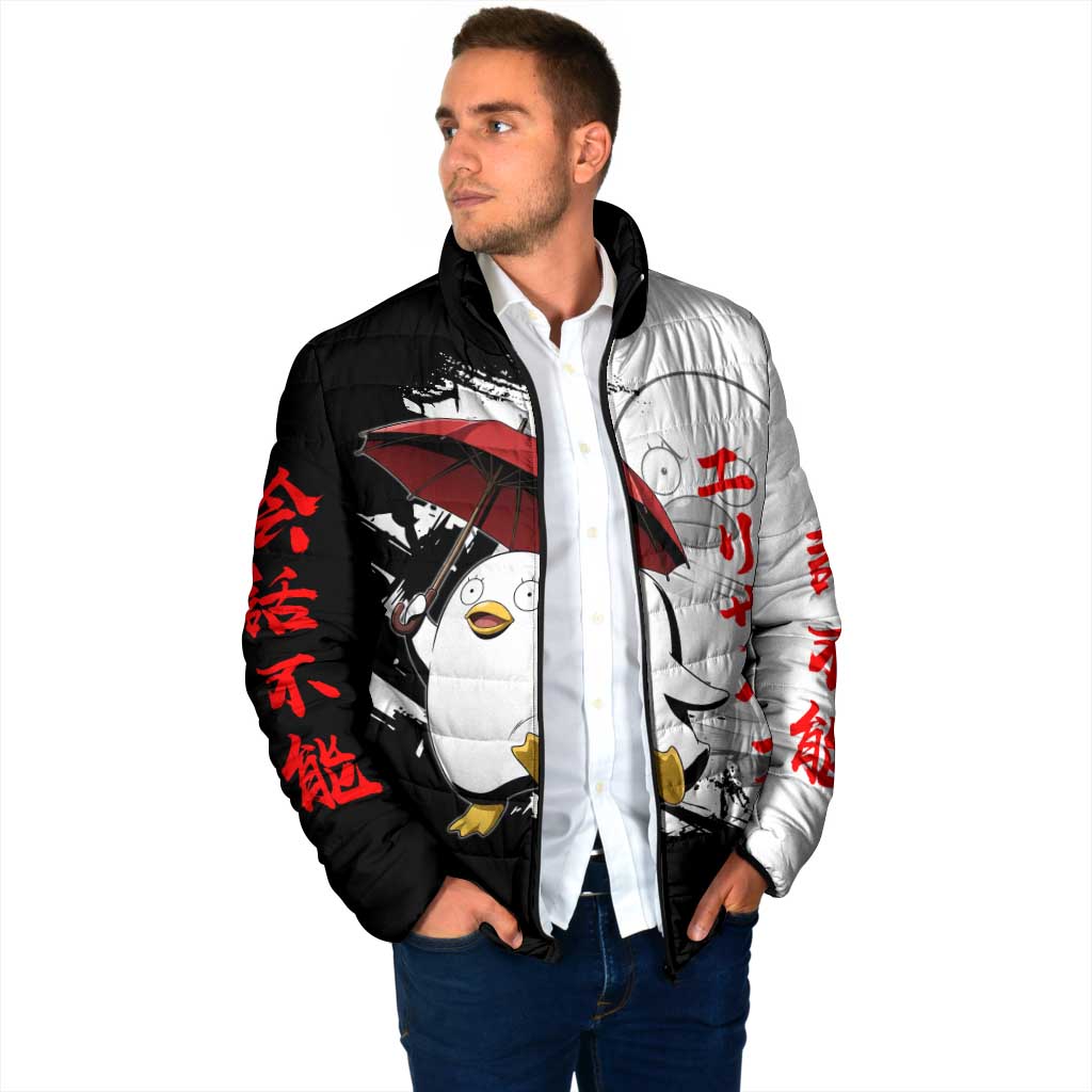 Elizabeth Padded Jacket Comic Parody Ink Splash Style